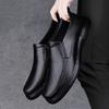 Male Comfortable Walking Flats High Quality Dress Loafers Mens Genuine Leather Slip on Shoes 2025 All-match Mens Casual Shoes