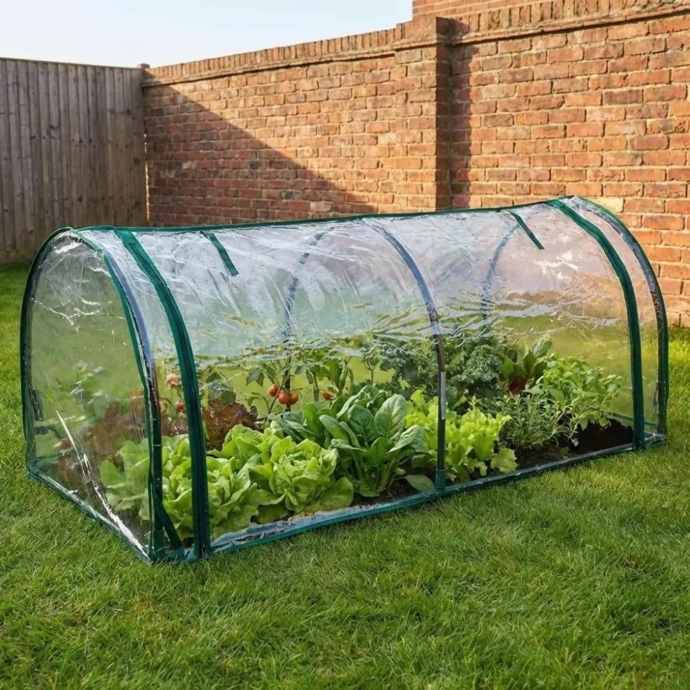 Plastic Plant Grow Tent Transparent Transparent Greenhouse Cover Plastic Greenhouse Cover Backyard
