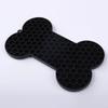 Nice Bones Silicone Dog Lick Mat For Dogs Pet Slow Food Plate Dog Bathing Distraction Pet Sucker Food Training Pet Feeder Supplies