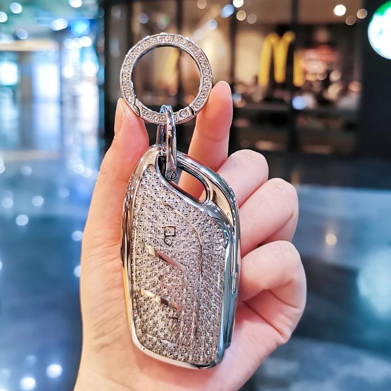 Geeignet für Mg6 Schlüsselhülle Roewe Rx5Plus W5 Gt D5 Clever Ei5 Ei6 Rx3 D7 Rx8 Zs Schlüsselabdeckung Schlüsselhülle Schlüsselanhänger Niedlicher Bären-Schlüsselanhänger