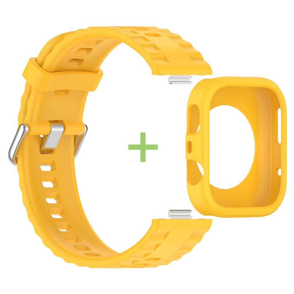 Silicone Strap+Protective Case For Huawei Watch Fit 4 Fit4 Pro Smartwatch Protector Soft Shell Bumper Cover Huawei Watch Fit4Pro