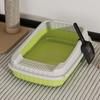 Cat Litter Box Semi-closed Open Splash-proof Cat Excrement Basin Cat Toilet Large Thickened Cat Kitten Potty