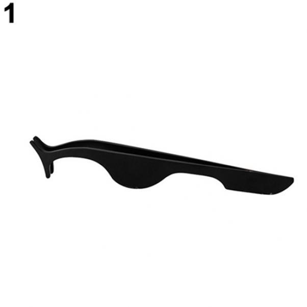 

Новый аппликатор для удаления накладных ресниц из нержавеющей стали, пинцет, зажим для макияжа, инструмент чёрный