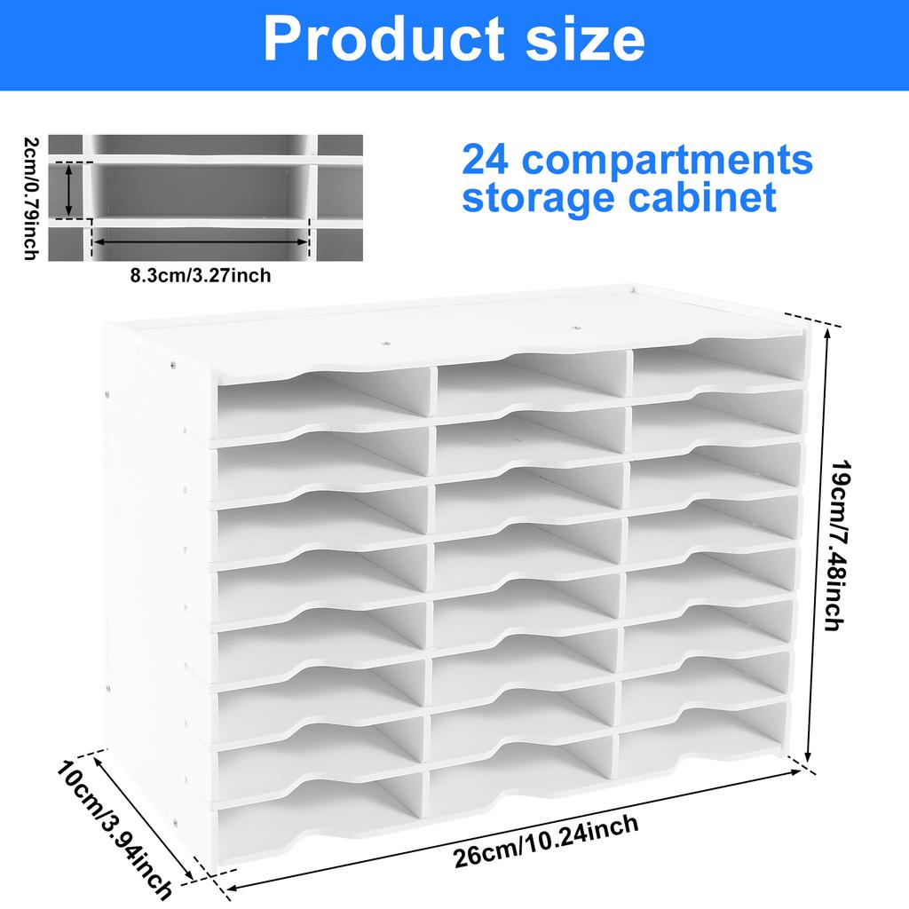 12/24/36/48 Slots Ink Pad Holder Organizer Waterproof Stamp Pad Storage Organizer Ink Pad Storage Rack Crafts Painting Tray Rack