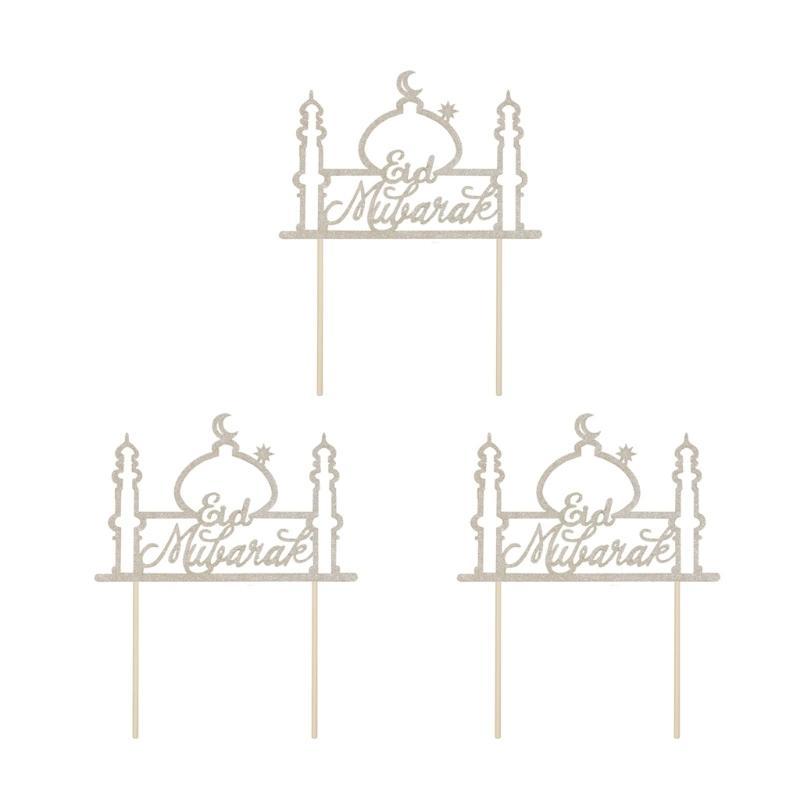 Kuchenaufleger, Ramadan EidMubarak Kuchendekorationen, Muslime alFitr Party