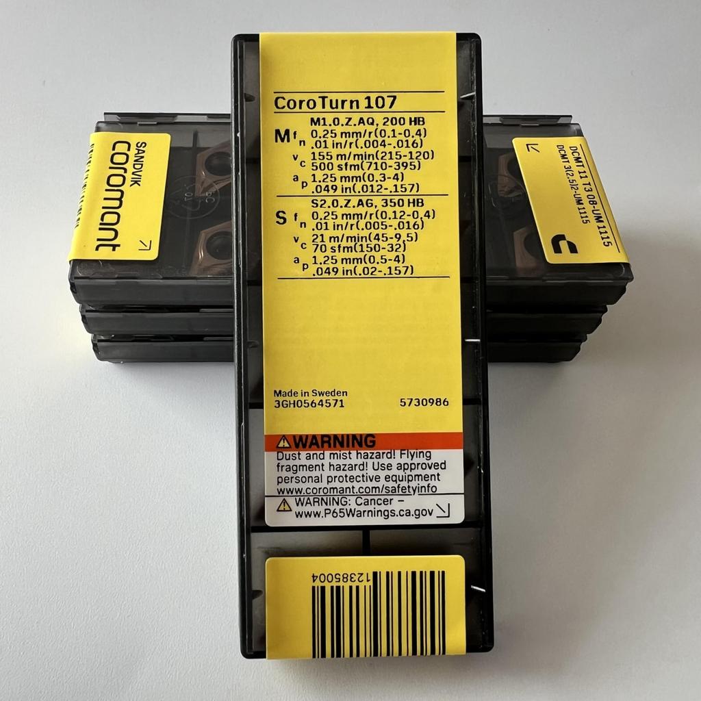 SANDVIK / DCMT11T308-UM 1115 / Original Swedish hard alloy blade 10 Pcs