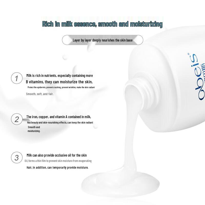 Obeis Milk Smooth Moisturizing Shower Gel