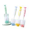 Baby Bottle & Nipple Brush Set, Long Handle Rotating Cup Brush, Thermos Cleaner