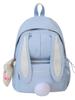 Harajuku Girl Backpack With Bunny Ears School Bag For Teens Waterresistant With Adjustable Straps