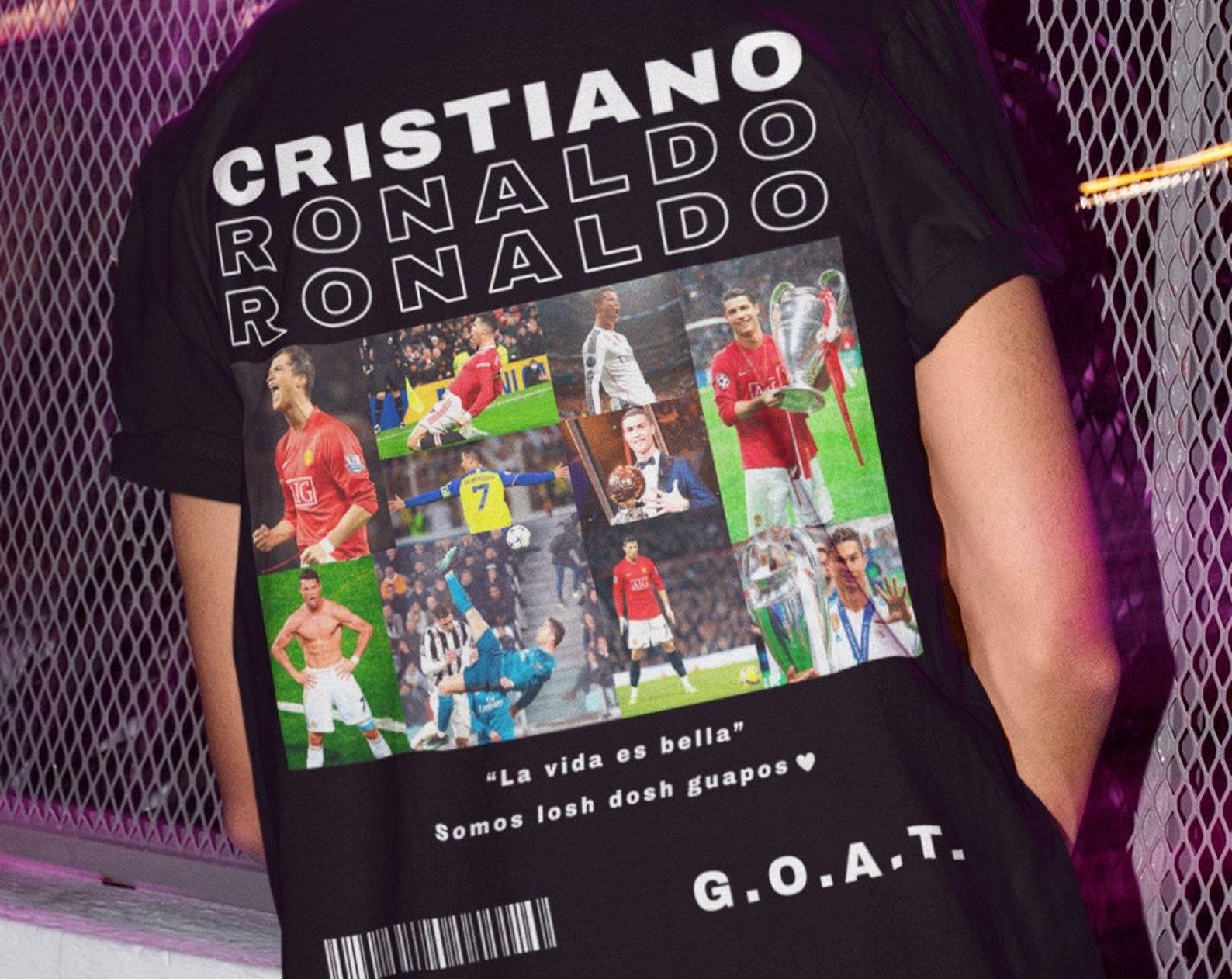Cristiano Ronaldo CR7 Unisex T-Shirt | Football Player Shirts | Cristiano Ronaldo Merch | Bicho Lover Gift | Cristiano Ronaldo CR7 Shirt SIU M