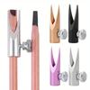 Eyebrow Pen Sharpening Tool Aluminum Alloy Microblading Eyebrow Pencil Sharper Makeup Tool Kits For Beginner Fixing Eyebrow Pen
