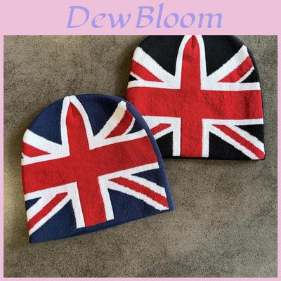 Gorro de Punto Británico Para Hombres Mujeres Clima Frío Caliente Gorro con Ajuste Ajustable