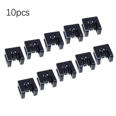 10Pcs 66820-4BA5A Wiper Hood Trim Deflector Panel Reset Clips For Nissan Xtrail