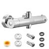 Thermostatic Shower Faucet Valve, 38 Degrees C Secure Lock Thermostatic Mixing Valve
