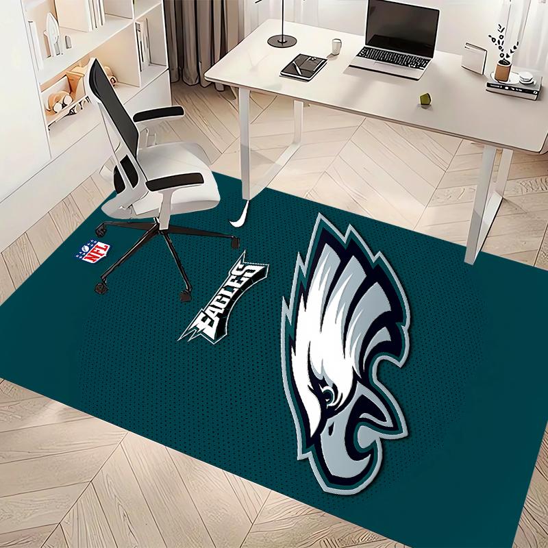 Absorpční omyvatelný koberec s potiskem loga Philadelphia Eagles, Protiskluzové koupelnové předložky, Kuchyňské rohože, Podložka na jógu, Vstup do obývacího pokoje, Koberce na kempování a pikniky
