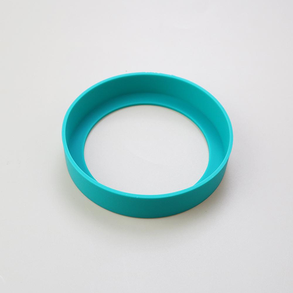28 Colors 9.0CM Silicone Cup Bottom Cover Coaster Sleeve Water Cup Protective Cover 90MM Wear-resistant Cup Bottom Cover