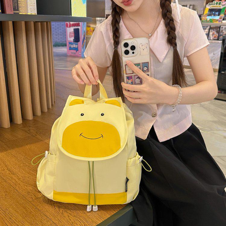 2025 New Cute Cartoon Schoolbag: Large Capacity Casual Backpack for Kindergarten & Elementary Girls