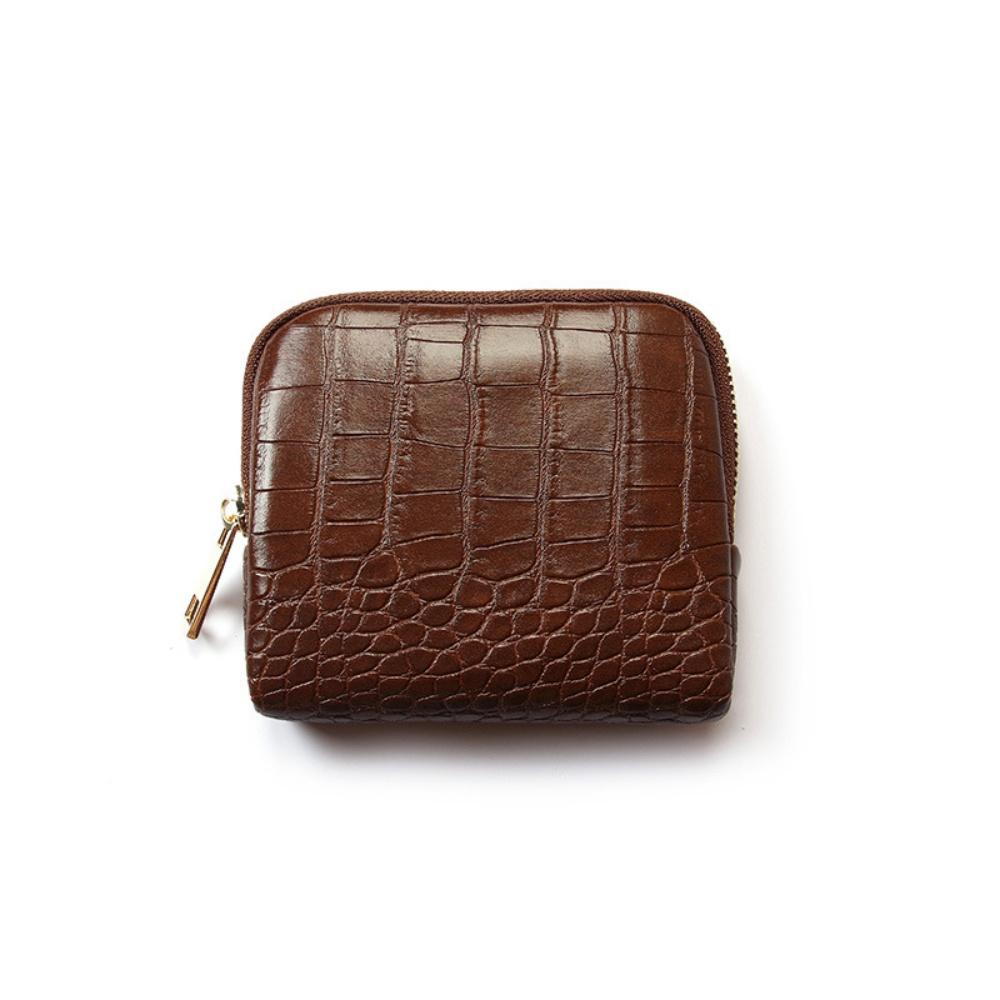 Travel Jewelry Organizer Crocodile-Pattern Jewelry Storage Bag Crocodile Pattern Bag Multi-Compartment Portable Jewelry Case