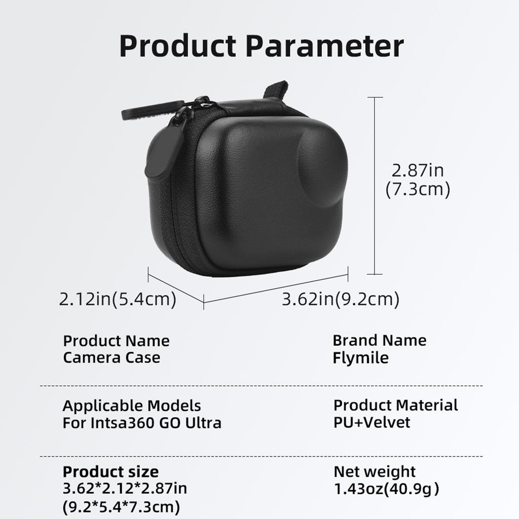 1/2/3 Stück Für Insta360 Go Ultra-tragbare Tragetasche Stoßfeste Reisekamera Schutz-Hartschalen-Transportbox Kamera Zubehör