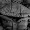 Mocana Women's Long Hooded 90% White Duck Down Puffer Jacket