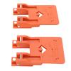 2 Pcs Hinge Installation Fixing Plate Strong Magnetic Foldable Hinge Installation Positioner for Most Door Hinges and