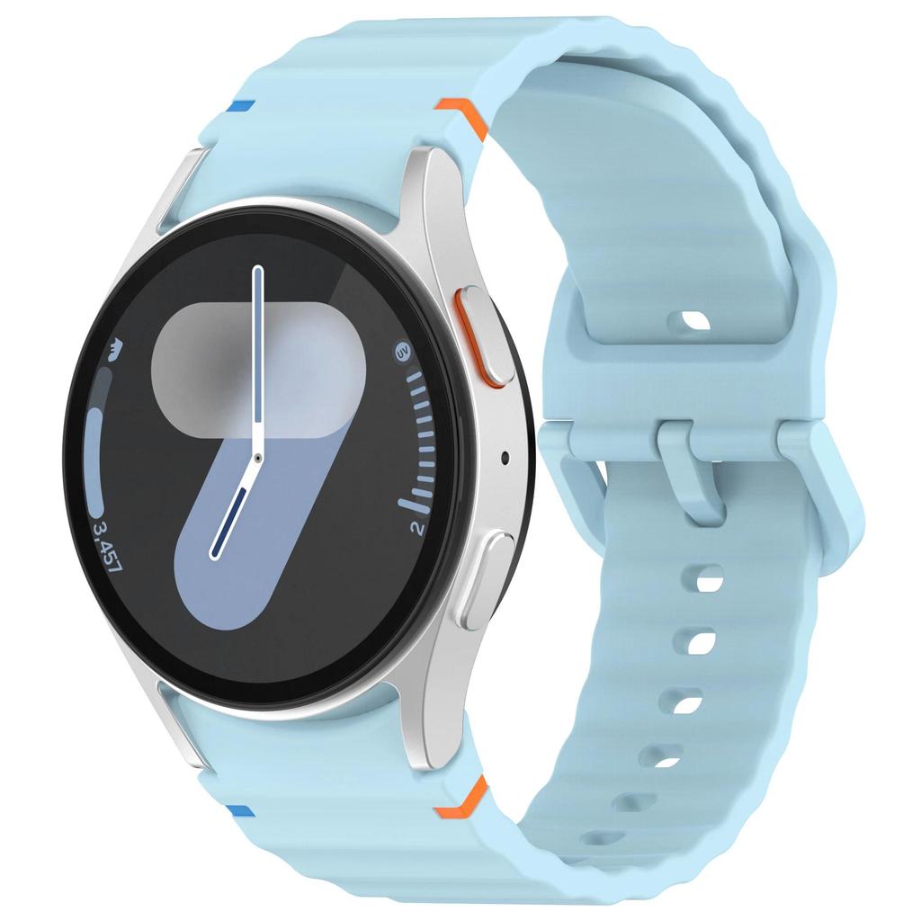 Originele Siliconen Band voor Samsung Galaxy Watch 7 44mm 40mm FE 6 4 5 pro 45mm Armband voor Watch 6 Classic 43mm 47mm Sportband