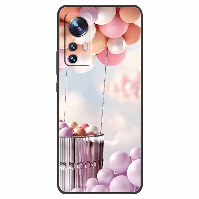 For Xiaomi 12 Lite 5G Case Shockproof Soft Silicone TPU Back Cover For Xiaomi Mi 12 Lite 5G Phone Case Mi12Lite 12Lite Cartoon