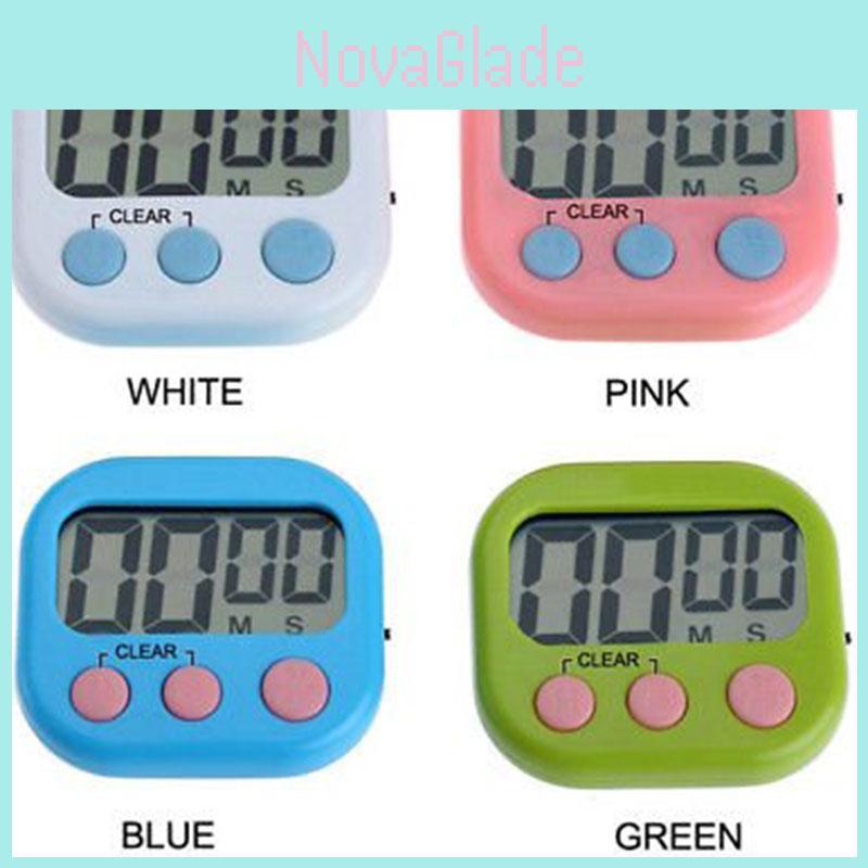 Compact Electronic Kitchen Timer With Power Switch Ideal For Cooking And Baking Tasks
