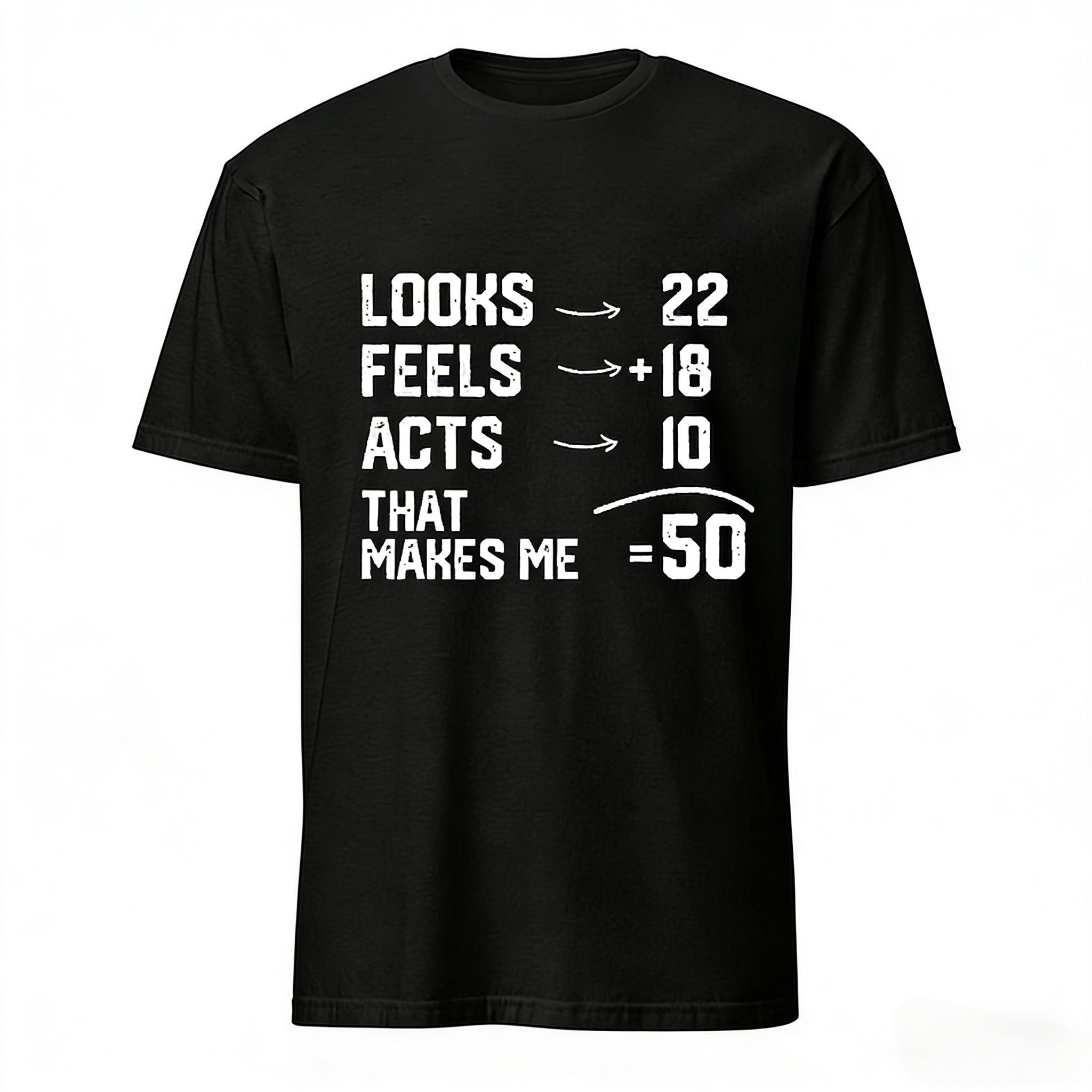 Fun Birthday EleUnisext Letter Print Cotton TShirt 2026 Summer New Style Unisexs and Womens Casual Short Sleeve S