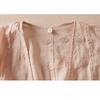 Retro Women's Embroidered Cotton-Linen Cardigan - Versatile Loose-Fit Short Jacket, Spring 2026 Arrival