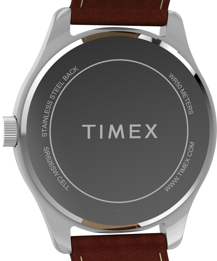 TIMEX Main Street 3 ATM Water Mineral Blue Unisex Watch, Quartz, Resistant, Glass, Dial, TW2Y16200, [Used]