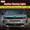 1pcs Universal Waterproof Flexible LED Strip DRL 12v Daytime Running Strip Light Ambient Lamp For Citroen C5 Aircross 2017-2022