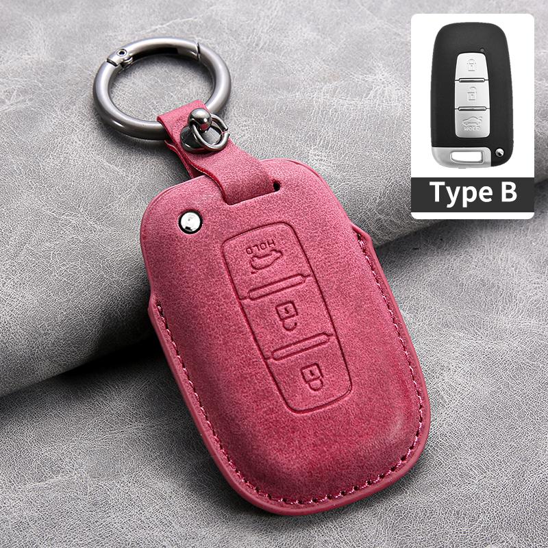 Car Key Case Cover for KIA RIO 5 Sportage Ceed Cerato K3 K4 K5 Sorento Optima Picanto Soul Forte for Kia Rio K7 Cute Key Case