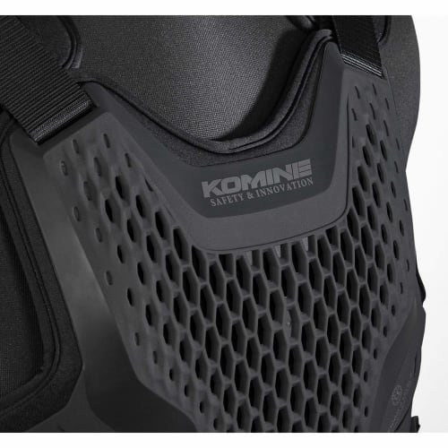 Komine Motorcycle Air Through CE Level 2 Body Armor Fit Black Free SK-828 12998 Protector CE Standard Level 2