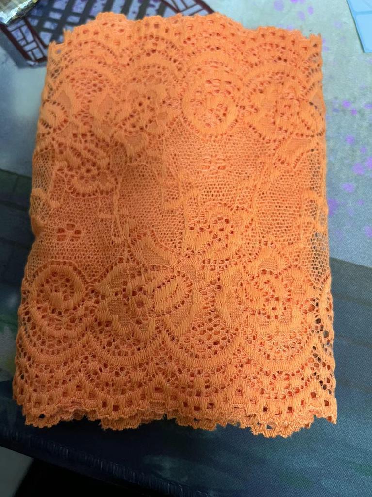 15cm Wide Soft Elastic Lace Trim for Skirts - Multi-color Options Available