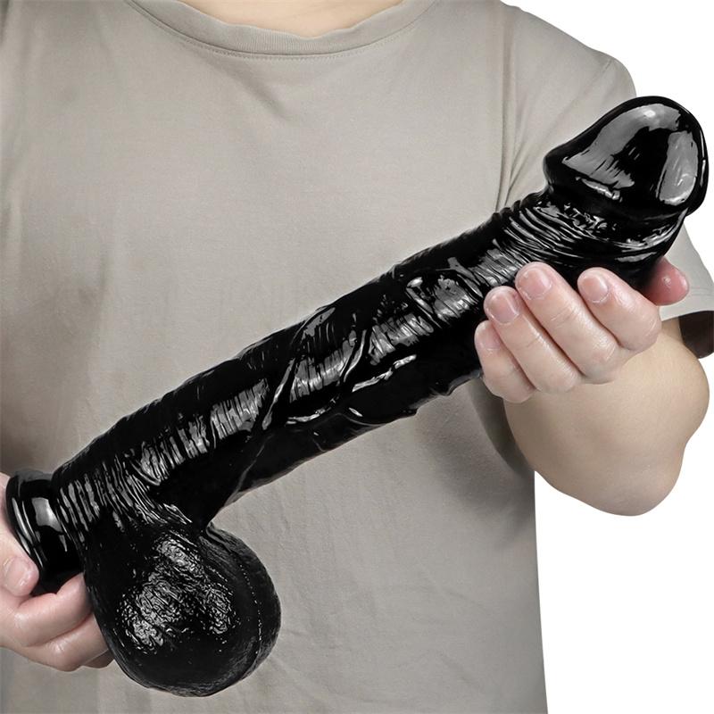Female Simulation Dildo Super Big Vagina Woman European and American Big Cock Transparent Adult Products