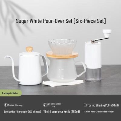 Shangqi Ceramic Frosted Pour Over Coffee Set