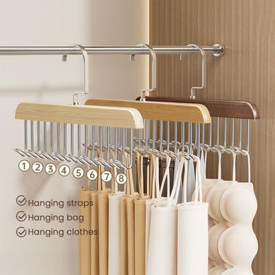 Tank Top Hanger Bra Underwear Holder 360-Degree Rotatable Strong Load-bearing Multi-Function Sling Hanger Wardrobe Organizer
