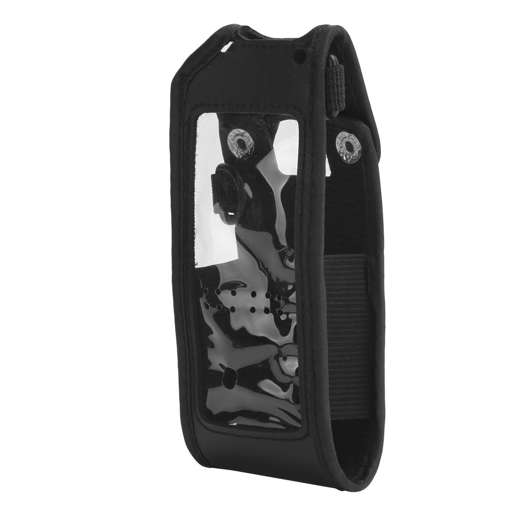 PU Leather Soft Case Cover Walkie Talkie Protector Fit for Anytone ATD878UV TwoWay Radio