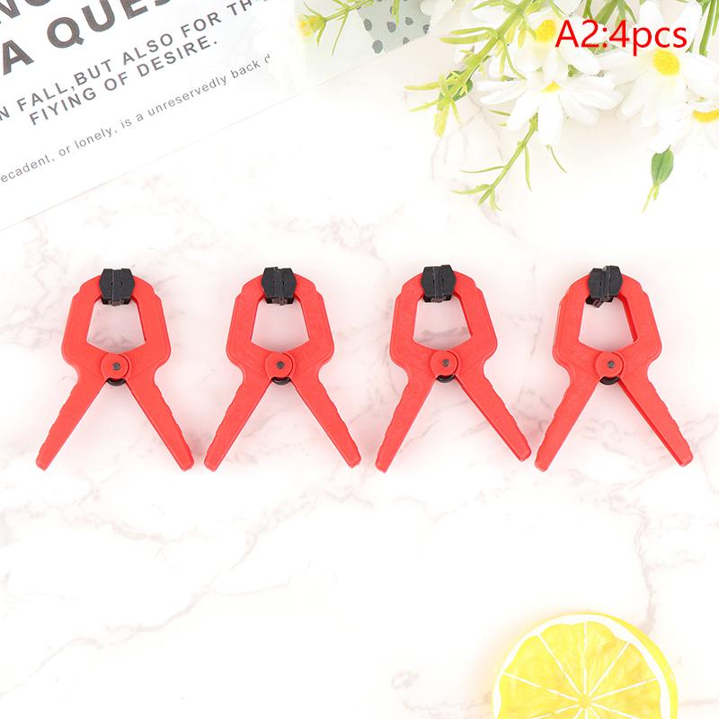 

2/4 шт. Модельные бесшовные вспомогательные зажимы с силиконовой противоскользящей накладкой, пружинные зажимы, аксессуары для модельного инструмента