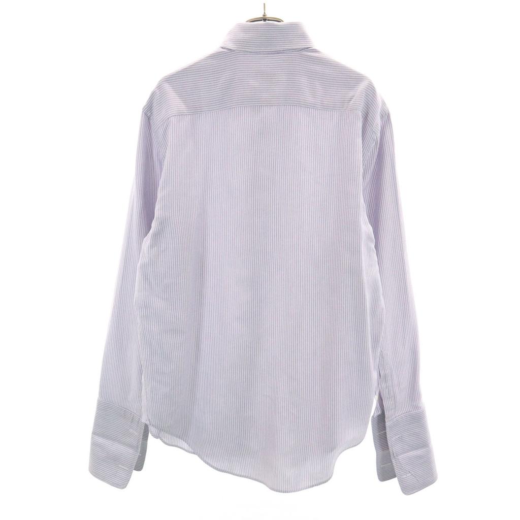 Armani Collezioni Long Sleeve Cotton Shirt 40 White System Men's Used