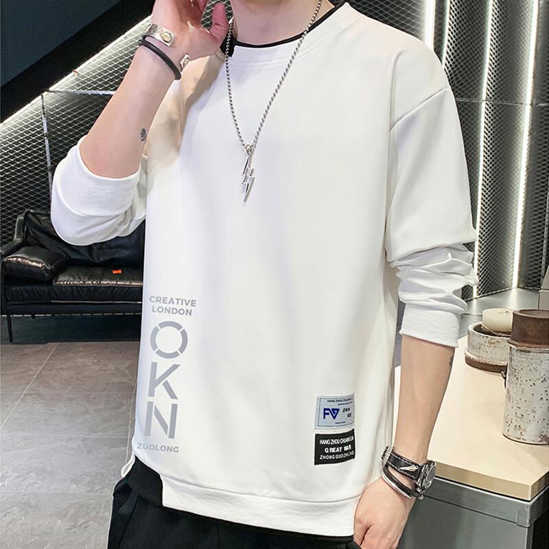 Tucano Men's Loose Fit Round Neck Casual Sweatshirt