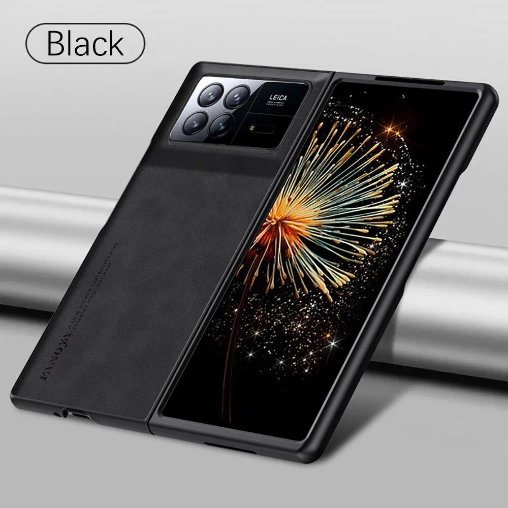 

Чехол из овчины для Xiaomi Mix Fold 3 5G, мягкий противоударный чехол из ТПУ, чехол-бампер Xiami Mixfold3 Mi Fold3 5G 2023 Mix Fold 3 чёрный