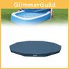 Premium Original Intex Round Pool Cover Dustproof Heavy-duty Pvc Protective Cap 366cm Diameter