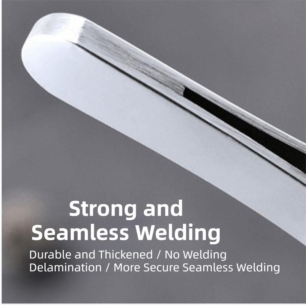 14/16/20cm Food Clip Stainless Steel BBQ Tweezer Kitchen Chef Tongs Tweezers  Meat Handling