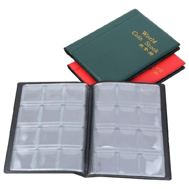4 Colors Coin Album Books 10 Page 120 Pockets World Coin Stock Album Book for Ca
