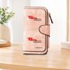 Fast Delivery Truck-themed Long Zipper Wallet, Large-capacity Card Holder, Unisex Clutch Bag, Stylish Zippered Coin Purse, Suitable for Daily Use, a