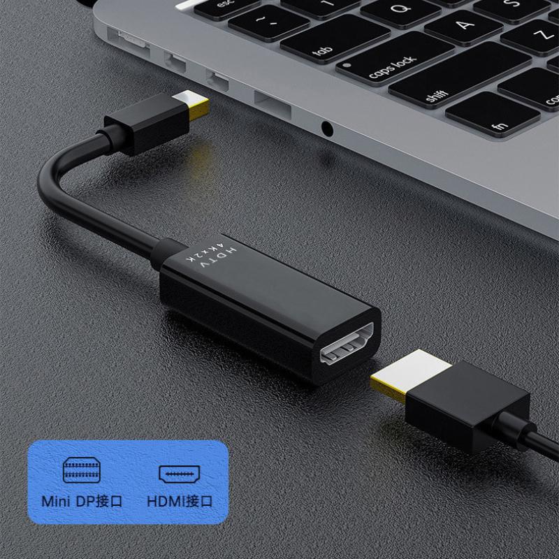 Mini DP Thunderbolt to HDMI-compatible Adapter Connecto Converter 4K 2K 1080P For MacBook surface laptop TV monitor projector