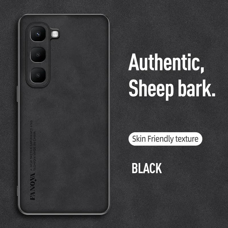 For For Infinix Hot 70 Luxury PU Leather Phone Case For For Infinix Hot70 Back Cover Soft Shockproof Full Protection Infinix Hot 70 чёрный