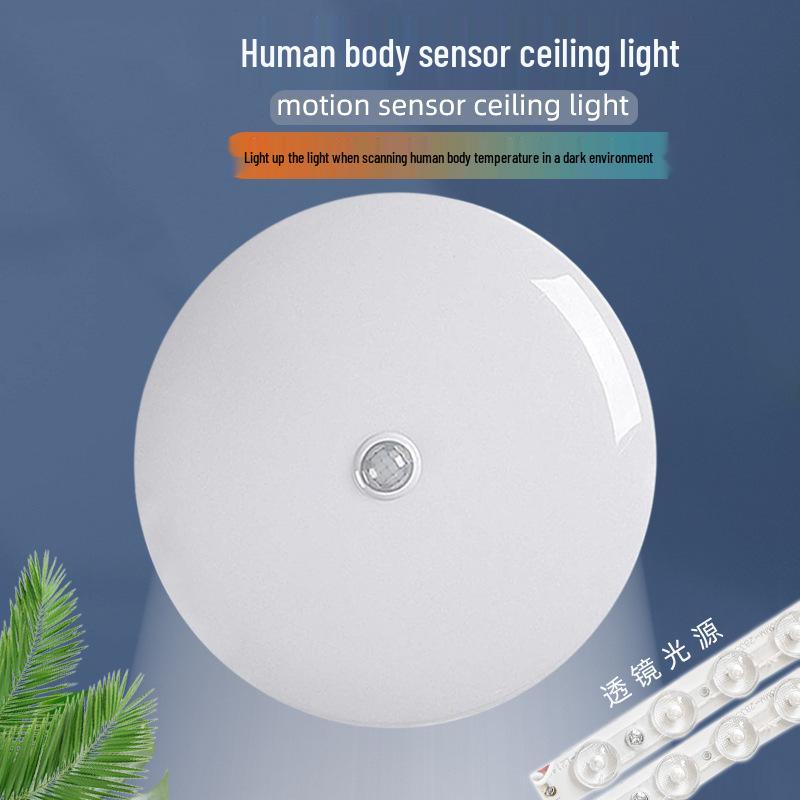 Smart LED Radar Ceiling Light with Motion and Sound Sensor